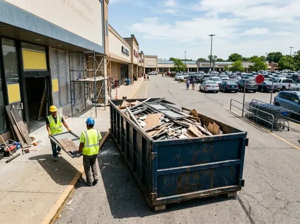 retail-store-renovation-debris-003 — frequently asked questions, Roll-off Dumpster Rentals in Bridgewater, VA